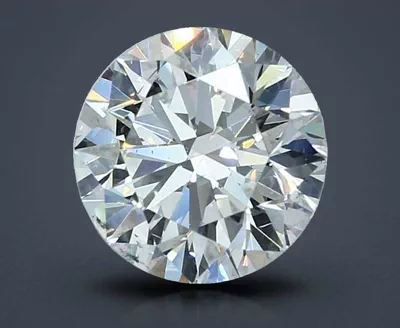 3.03ct F SI1 Rare Carat Ideal Cut Round Diamond