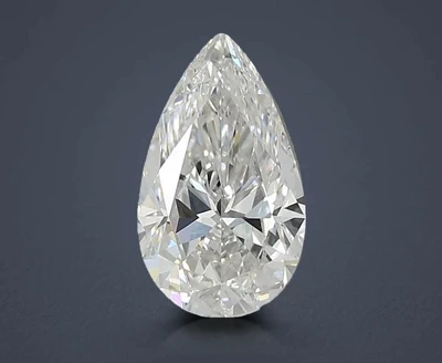 0.97ct E VS1 Rare Carat Ideal Cut Pear Lab Grown Diamond