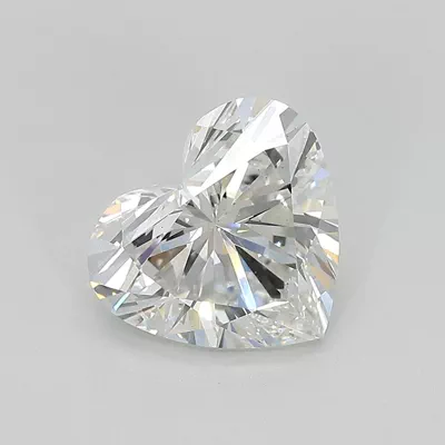 3.01ct G VS1 Rare Carat Ideal Cut Heart Lab Grown Diamond