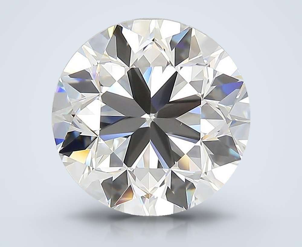 4.01ct H VS1 Very Good Cut Round Diamond