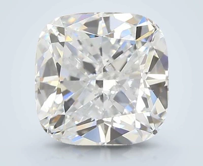 2.85ct E VVS2 Rare Carat Ideal Cut Cushion Lab Grown Diamond