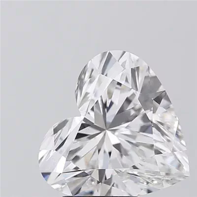 5.09ct E VS2 Rare Carat Ideal Cut Heart Lab Grown Diamond