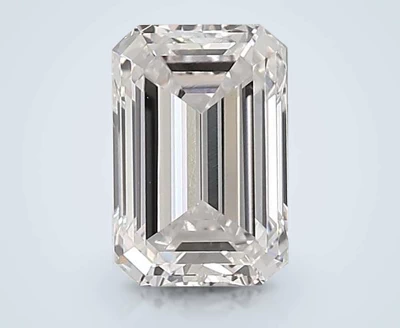 2.57ct E VS1 Rare Carat Ideal Cut Emerald Lab Grown Diamond