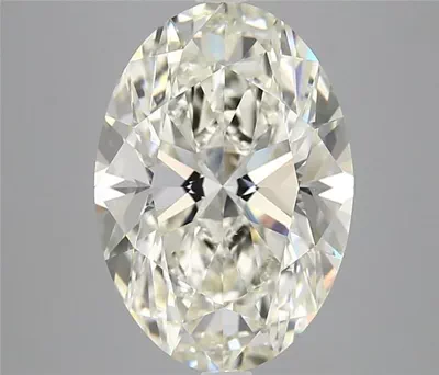 5.02ct J VS2 Very Good Cut Oval Diamond