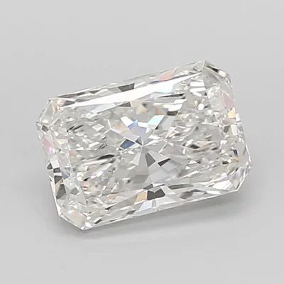 3.04ct G VVS2 Rare Carat Ideal Cut Radiant Lab Grown Diamond
