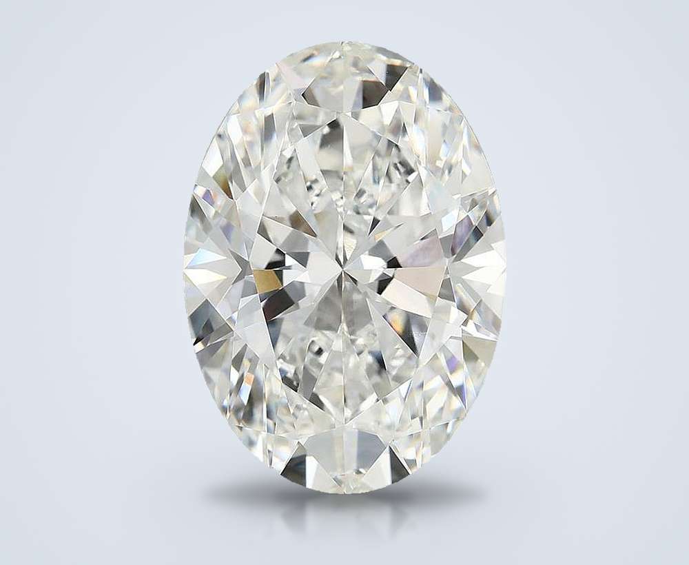 10.35ct F VVS2 Rare Carat Ideal Cut Oval Lab Grown Diamond