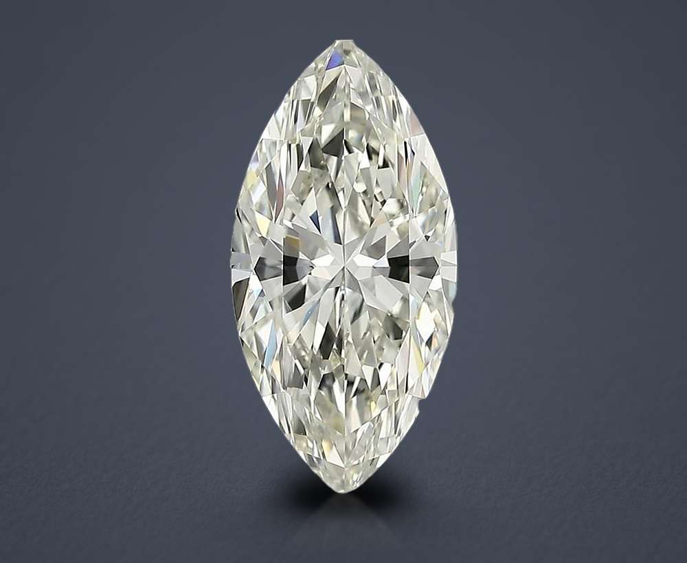 3.00ct J IF Rare Carat Ideal Cut Marquise Diamond