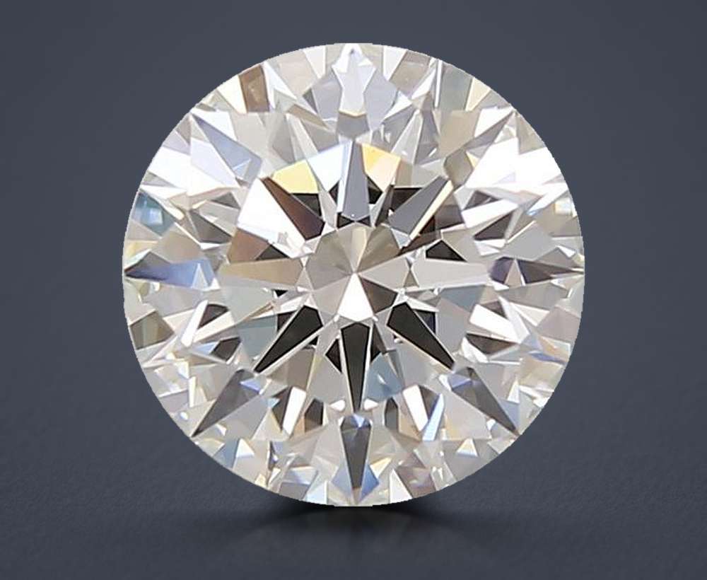 3.02ct E VVS1 Excellent Cut Round Lab Grown Diamond