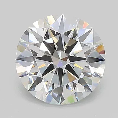 1.26ct D VS2 Rare Carat Ideal Cut Round Lab Grown Diamond