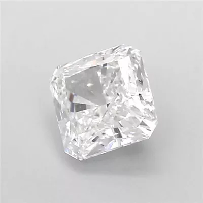 2.58ct D VVS2 Rare Carat Ideal Cut Radiant Lab Grown Diamond