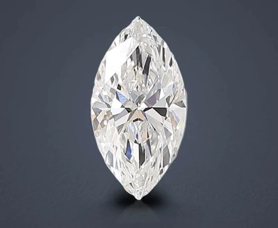 3.02ct D VVS1 Rare Carat Ideal Cut Marquise Lab Grown Diamond