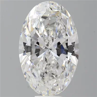 12.53ct E VVS2 Rare Carat Ideal Cut Oval Lab Grown Diamond