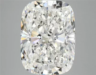 8.18ct F VVS2 Rare Carat Ideal Cut Cushion Lab Grown Diamond
