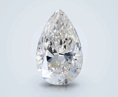 5.01ct J SI1 Very Good Cut Pear Diamond
