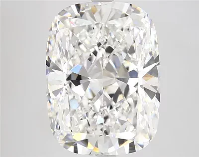 6.15ct E VS1 Rare Carat Ideal Cut Cushion Diamond