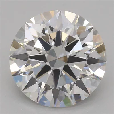 3.03ct F VVS2 Rare Carat Ideal Cut Round Lab Grown Diamond