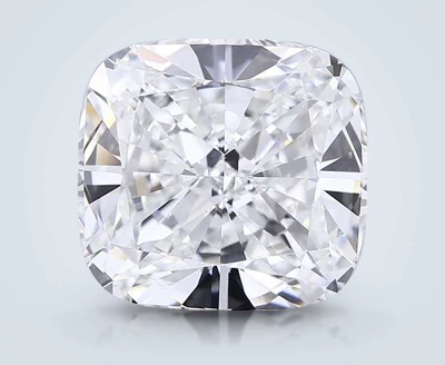 12.05ct F VVS2 Rare Carat Ideal Cut Cushion Lab Grown Diamond