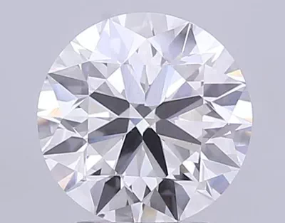 3.01ct D SI2 Excellent Cut Round Lab Grown Diamond