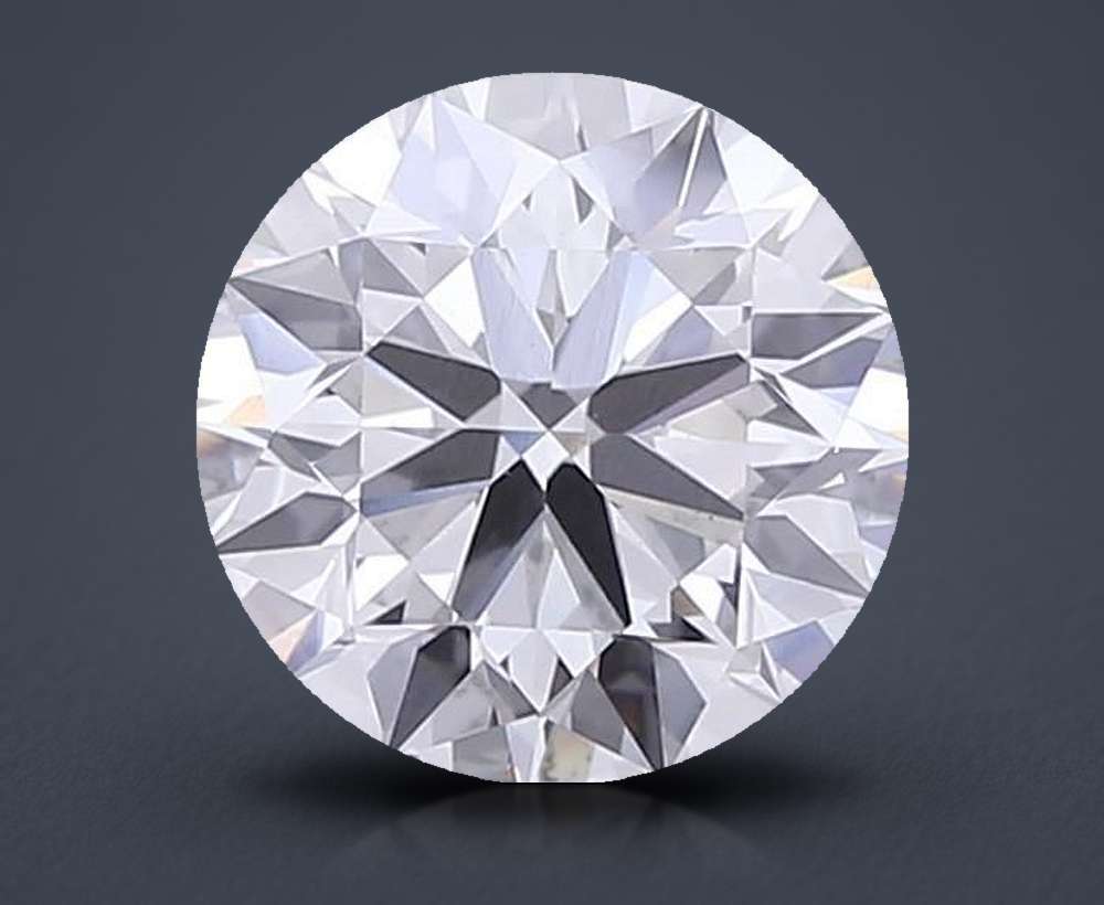 3.01ct D SI2 Excellent Cut Round Lab Grown Diamond