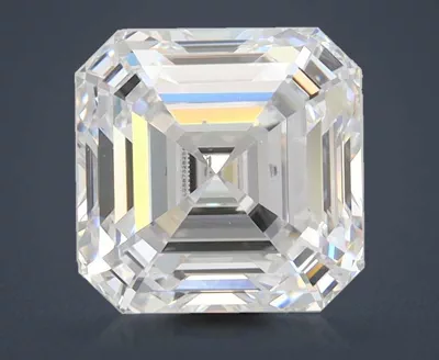 1.72ct E VS2 Rare Carat Ideal Cut Asscher Lab Grown Diamond