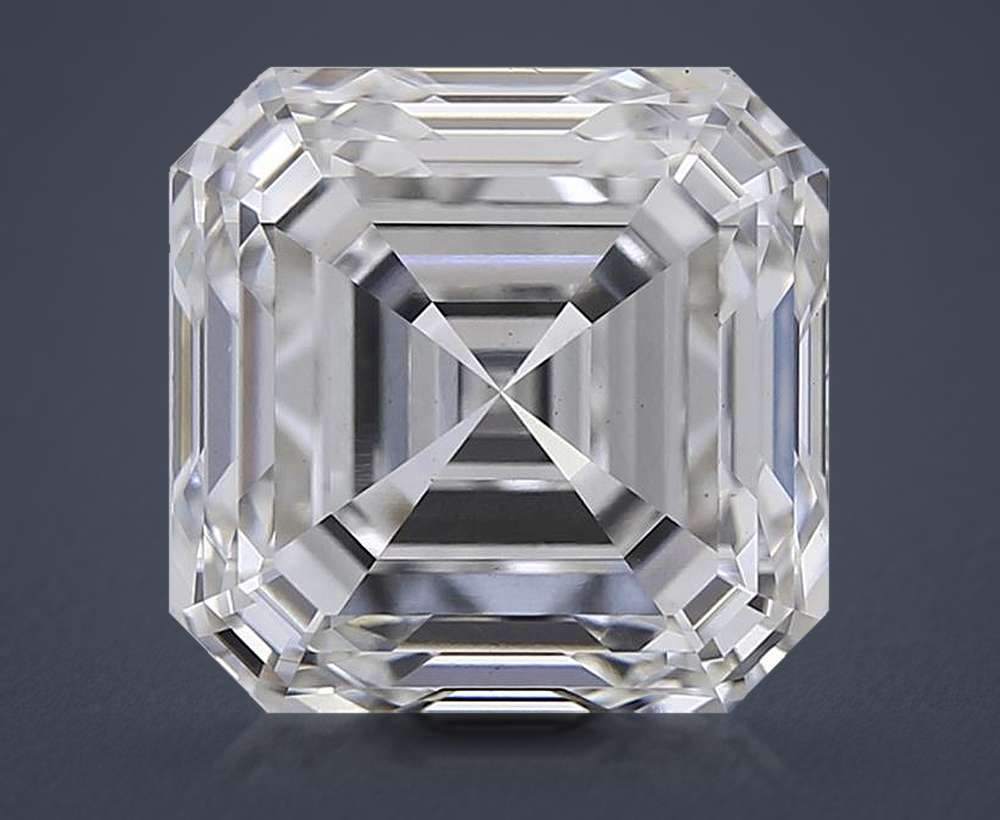 8.14ct G VS2 Excellent Cut Asscher Lab Grown Diamond