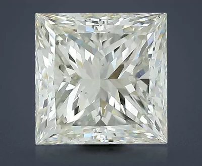 2.00ct K VS2 Rare Carat Ideal Cut Princess Diamond