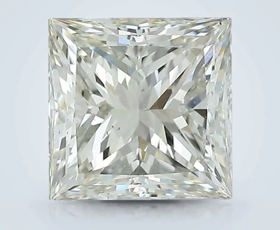 2.00ct K VS2 Rare Carat Ideal Cut Princess Diamond