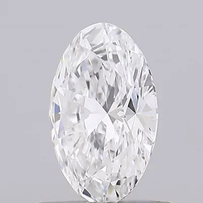 0.75ct D VVS1 Rare Carat Ideal Cut Oval Lab Grown Diamond