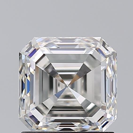 1.52ct H VVS2 Rare Carat Ideal Cut Asscher Diamond