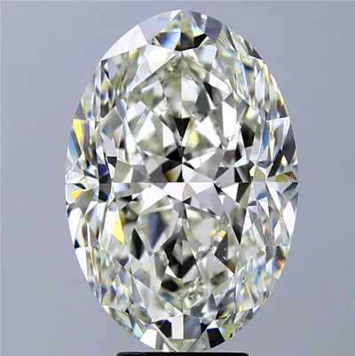 7.02ct J VS2 Rare Carat Ideal Cut Oval Diamond