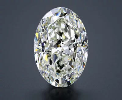 7.02ct J VS2 Rare Carat Ideal Cut Oval Diamond