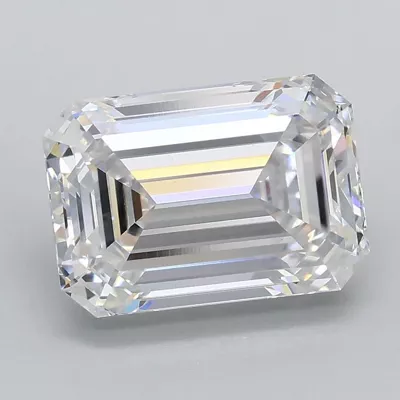 2.09ct D VS1 Rare Carat Ideal Cut Emerald Lab Grown Diamond