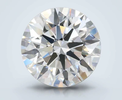 4.37ct D IF Rare Carat Ideal Cut Round Lab Grown Diamond