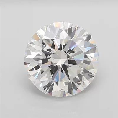 9.06ct F VVS2 Excellent Cut Round Lab Grown Diamond