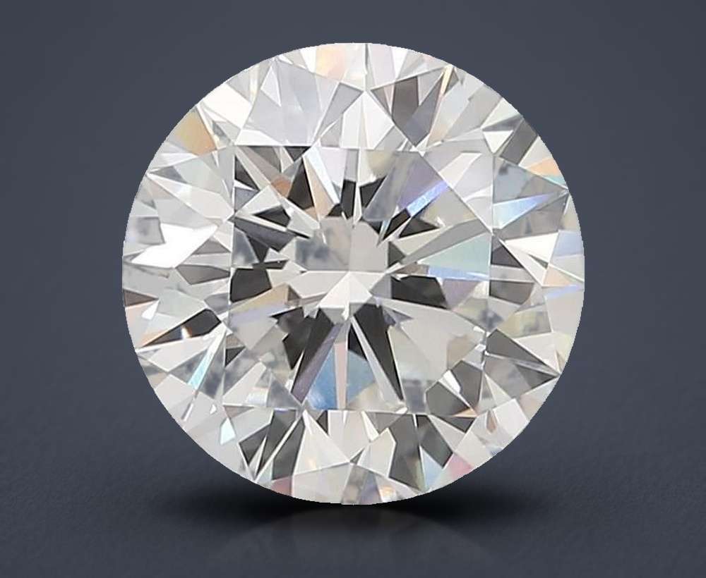 9.06ct F VVS2 Excellent Cut Round Lab Grown Diamond