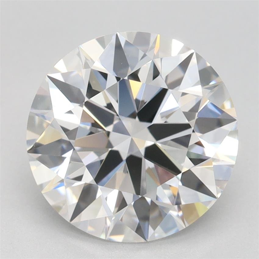 2.38ct D FL Rare Carat Ideal Cut Round Lab Grown Diamond