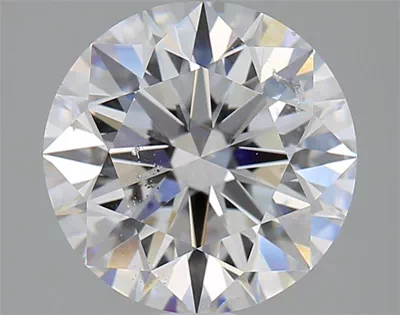 2.10ct E SI2 Rare Carat Ideal Cut Round Diamond