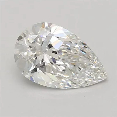 1.51ct D VS2 Rare Carat Ideal Cut Pear Lab Grown Diamond