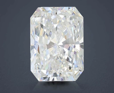 3.03ct E VS1 Rare Carat Ideal Cut Radiant Lab Grown Diamond