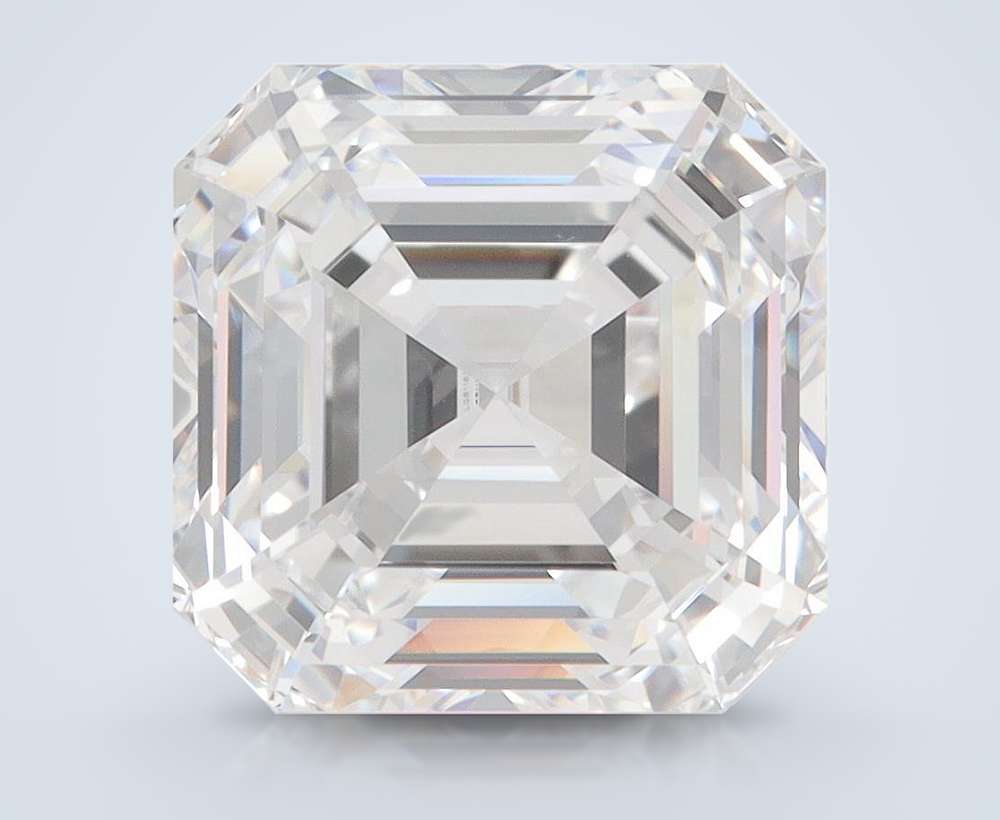6.09ct D FL Rare Carat Ideal Cut Asscher Lab Grown Diamond