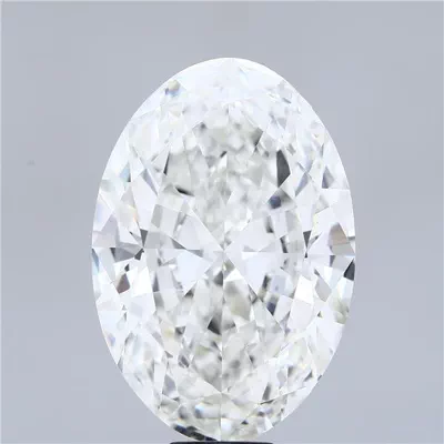 16.09ct G VVS2 Rare Carat Ideal Cut Oval Lab Grown Diamond