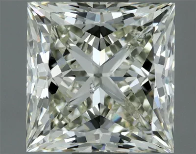 2.02ct J SI1 Rare Carat Ideal Cut Princess Diamond