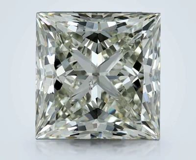 2.02ct J SI1 Rare Carat Ideal Cut Princess Diamond