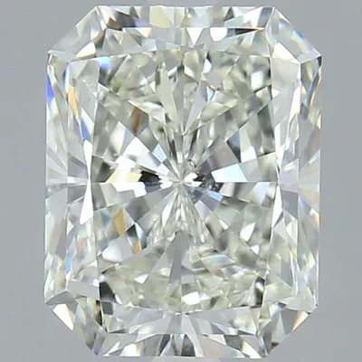 2.40ct J SI2 Rare Carat Ideal Cut Radiant Diamond