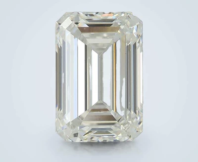 4.54ct F VS1 Rare Carat Ideal Cut Emerald Lab Grown Diamond