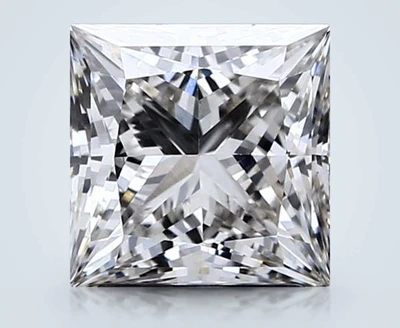 2.09ct H VS1 Rare Carat Ideal Cut Princess Lab Grown Diamond