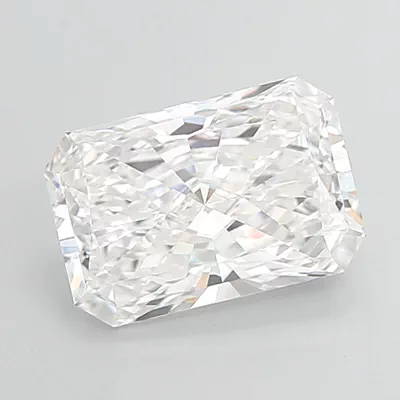 4.07ct E VS1 Rare Carat Ideal Cut Radiant Lab Grown Diamond