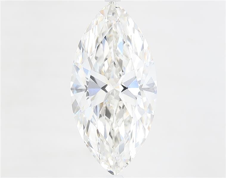 6.59ct F VS2 Rare Carat Ideal Cut Marquise Lab Grown Diamond