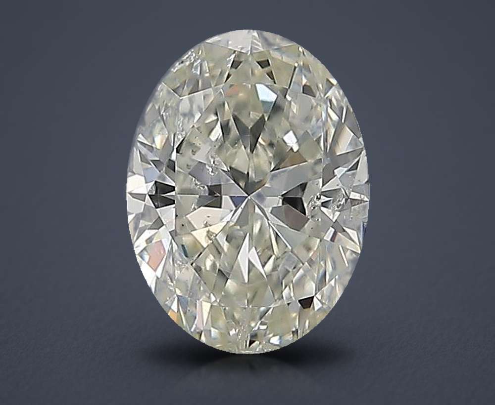 1.31ct I SI2 Rare Carat Ideal Cut Oval Diamond
