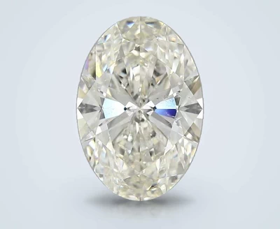 5.01ct I SI2 Rare Carat Ideal Cut Oval Diamond